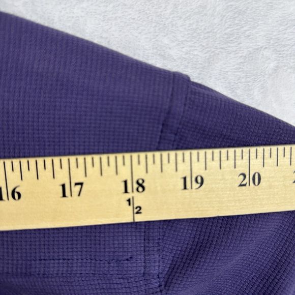 Nat Nast Men’s Long Sleeve Button Down Luxury Originals M Purple Texture Check - Picture 8 of 12